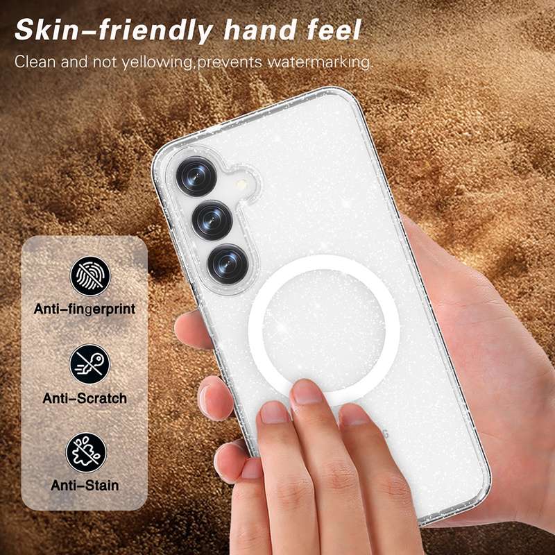 For Samsung Galaxy S25+ 5G Terminator MagSafe Magnetic Phone Case