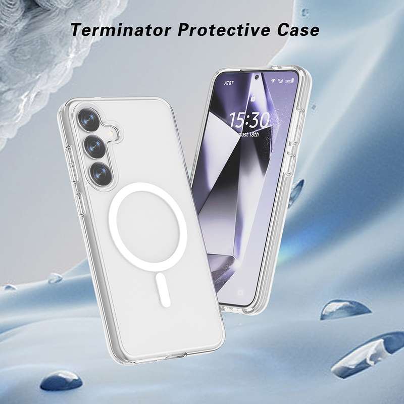 For Samsung Galaxy S25+ 5G Terminator MagSafe Magnetic Phone Case