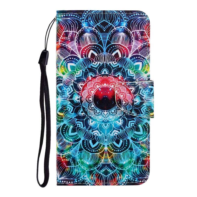 For Samsung Galaxy A06 4G Colored Drawing Pattern Leather Phone Case