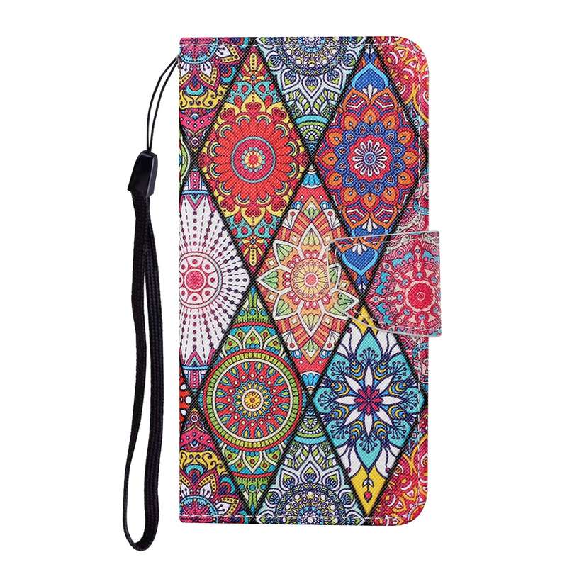 For Samsung Galaxy A06 4G Colored Drawing Pattern Leather Phone Case