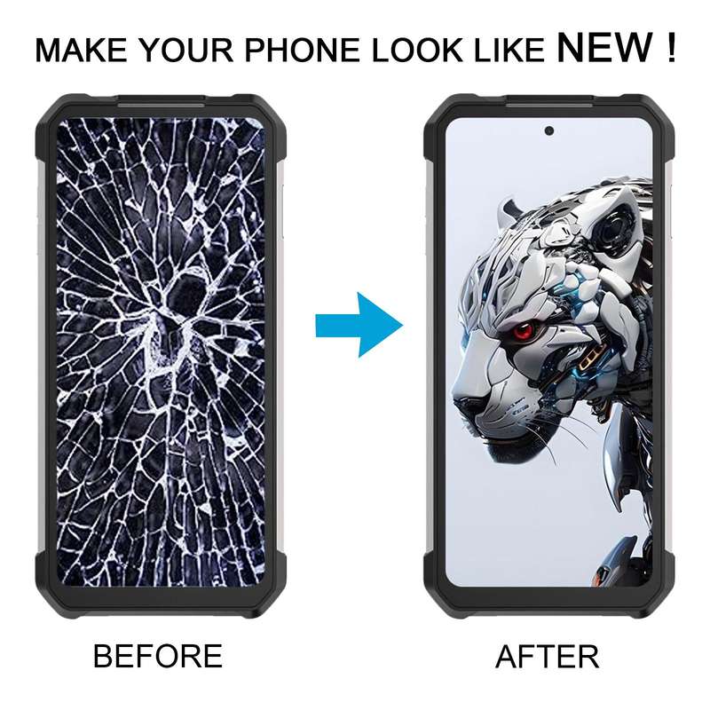 For Unihertz Tank 2 LCD Screen with Digitizer Full Assembly