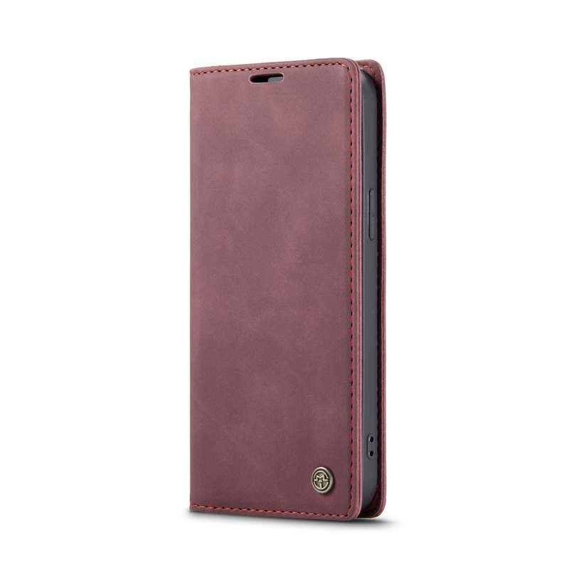 For iPhone 12 / 12 Pro CaseMe-013 Multifunctional Retro Frosted Horizontal Flip Leather Case with Ca