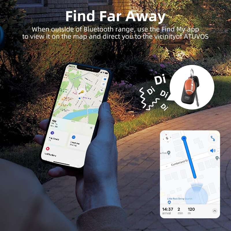 F6 Rugby Shape Global Location Tracker Anti-lost Device(Brown)