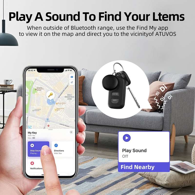 F8 Waterproof Global Location Tracker Anti-lost Device(Black)