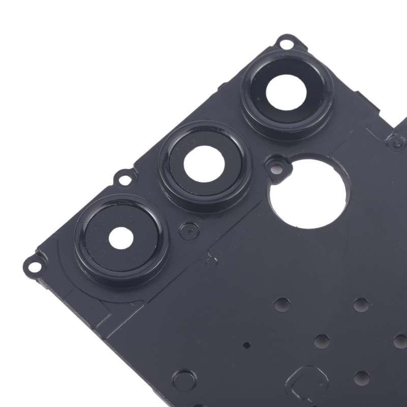 For Samsung Galaxy A14 SM-A145F 10pcs Rear Camera Lens Cover(Black)