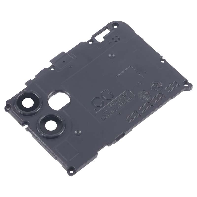 For Samsung Galaxy A04e SM-A042F 10pcs Rear Camera Lens Cover(Black)