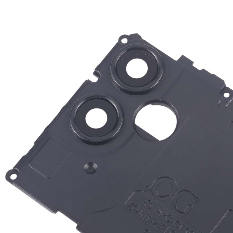For Samsung Galaxy A04e SM-A042F 10pcs Rear Camera Lens Cover(Black)
