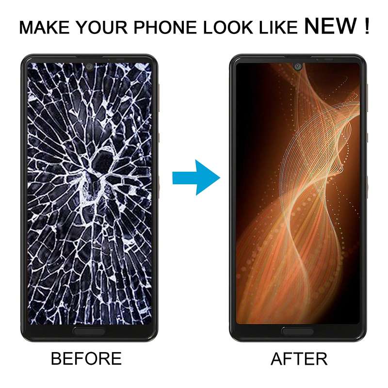 For Sharp Aquos Sense5G Original LCD Screen With Digitizer Full Assembly