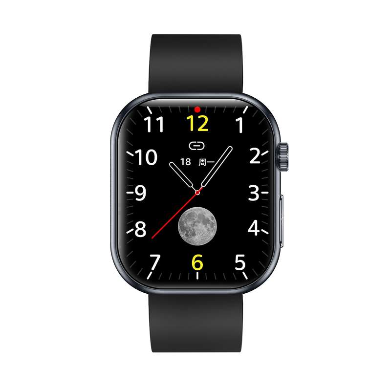 ET587 1.95 inch AMOLED Screen Smart Watch, ECG Electrocardiogram/Blood Sugar Monitoring