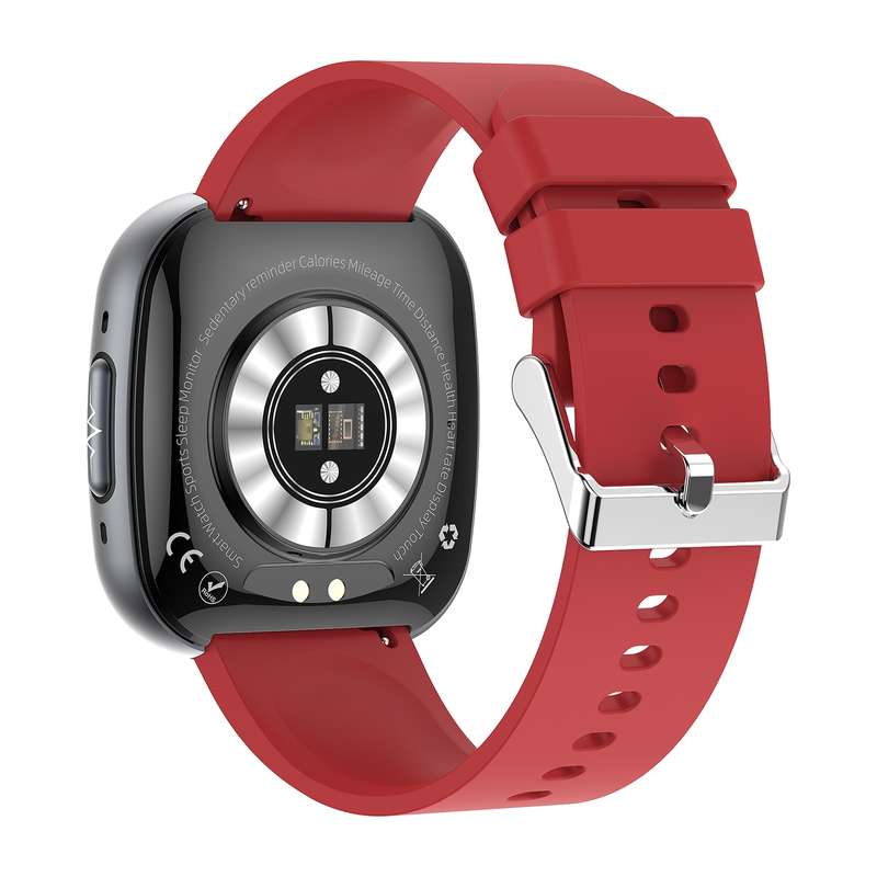 ET593 1.75 inch IPS Square Screen Smart Watch, ECG Electrocardiogram / Blood Sugar Monitoring