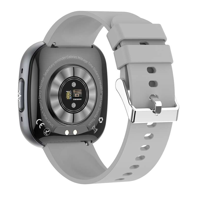 ET593 1.75 inch IPS Square Screen Smart Watch, ECG Electrocardiogram / Blood Sugar Monitoring