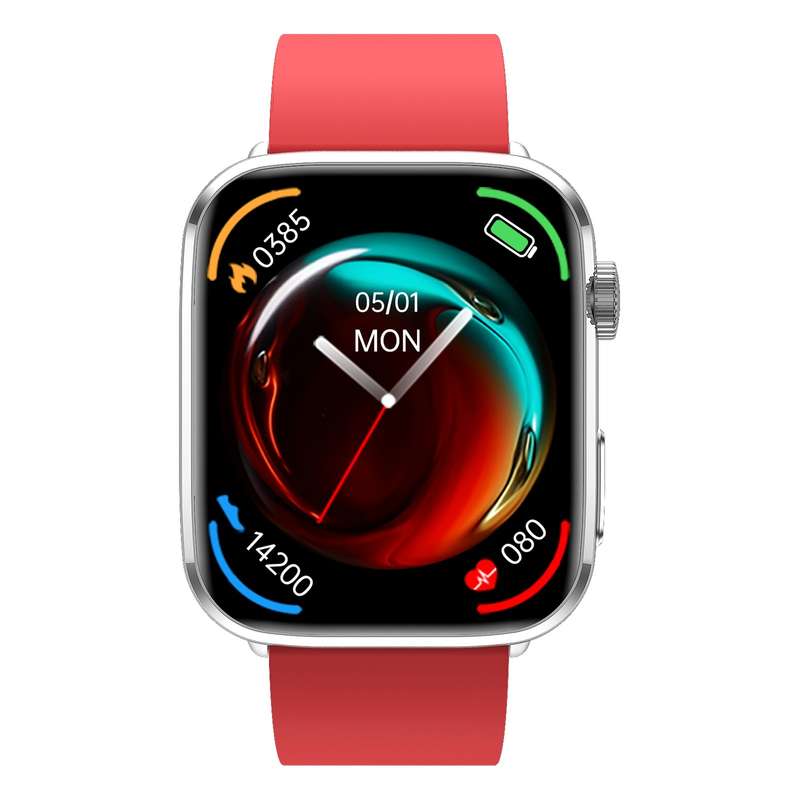 T92 1.81 inch IPS Square Screen Smart Watch, Heart Rate / Blood Oxygen / Blood Pressure