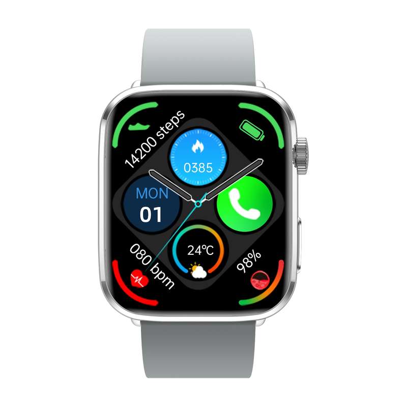 T92 1.81 inch IPS Square Screen Smart Watch, Heart Rate / Blood Oxygen / Blood Pressure