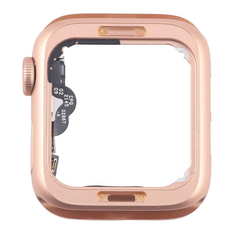 For Apple Watch Series 5 40MM LTE Aluminium Alloy Middle Frame Bezel Plate with Crown Spin Axis Flex