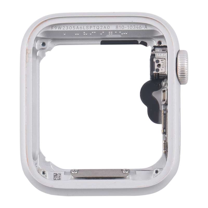 For Apple Watch Series 4 44MM LTE Aluminium Alloy Middle Frame Bezel Plate with Crown Spin Axis Flex