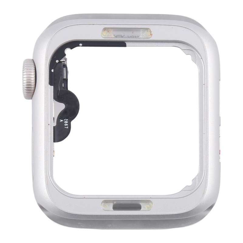 For Apple Watch Series 4 44MM LTE Aluminium Alloy Middle Frame Bezel Plate with Crown Spin Axis Flex