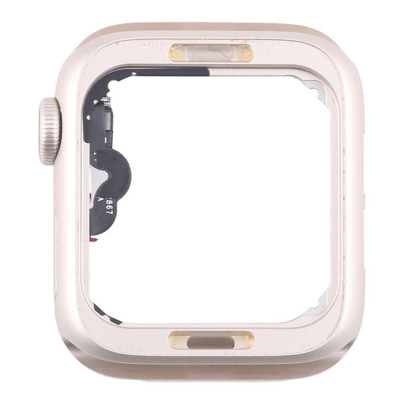 For Apple Watch SE 2022 44MM LTE Aluminium Alloy Middle Frame Bezel Plate with Crown Spin Axis Flex