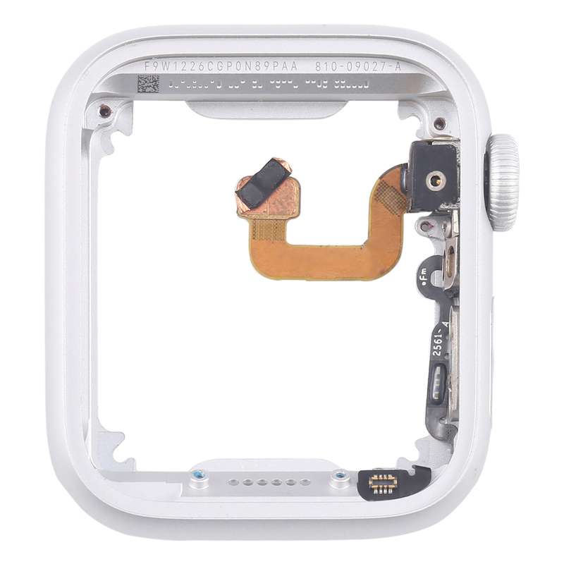 For Apple Watch Series 6 40MM LTE Aluminium Alloy Middle Frame Bezel Plate with Crown Spin Axis Flex