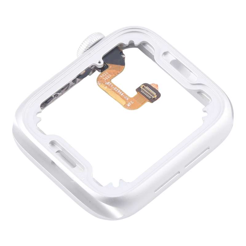 For Apple Watch Series 6 40MM LTE Aluminium Alloy Middle Frame Bezel Plate with Crown Spin Axis Flex