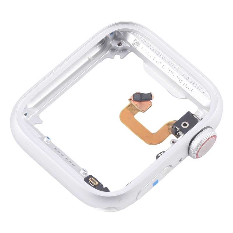 For Apple Watch Series 6 40MM LTE Aluminium Alloy Middle Frame Bezel Plate with Crown Spin Axis Flex