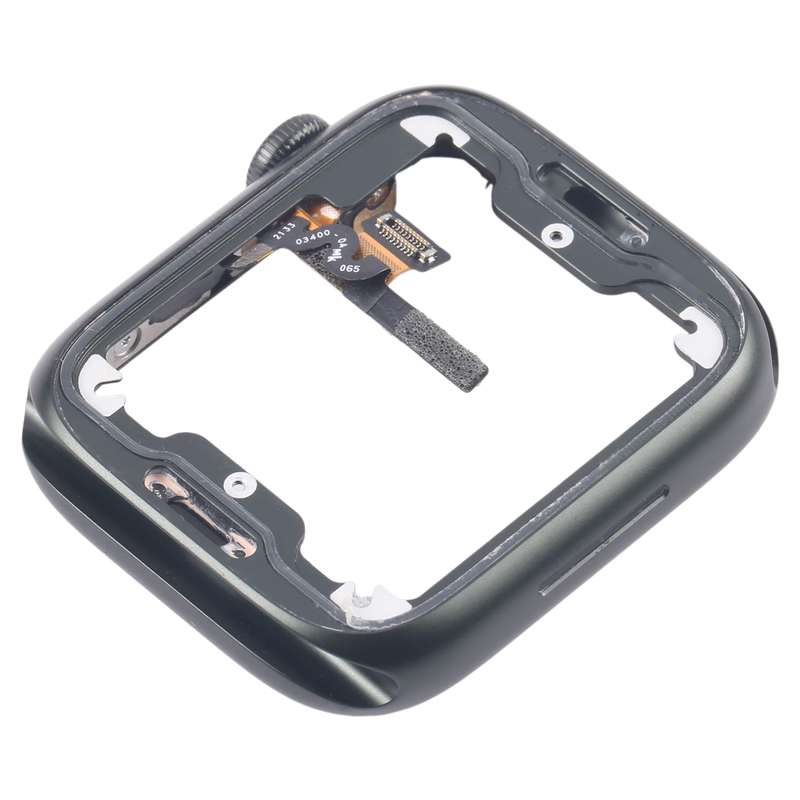 For Apple Watch Series 7 41MM LTE Aluminium Alloy Middle Frame Bezel Plate with Crown Spin Axis Flex