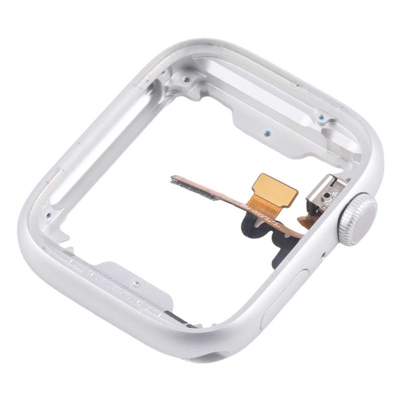 For Apple Watch Series 8 / 9 45MM LTE Aluminium Alloy Middle Frame Bezel Plate with Crown Spin Axis