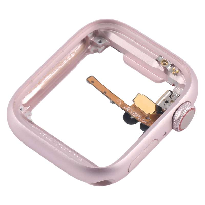 For Apple Watch Series 9 45MM LTE Aluminium Alloy Middle Frame Bezel Plate with Crown Spin Axis Flex