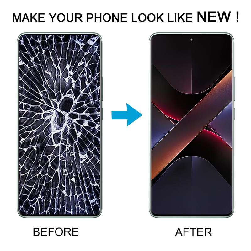 For Xiaomi Poco X7 5G Original AMOLED LCD Screen with Digitizer Full Assembly