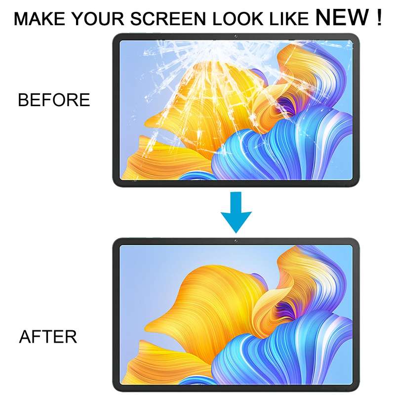 For Honor Pad 8 HEY-W09 Front Screen Outer Glass Lens