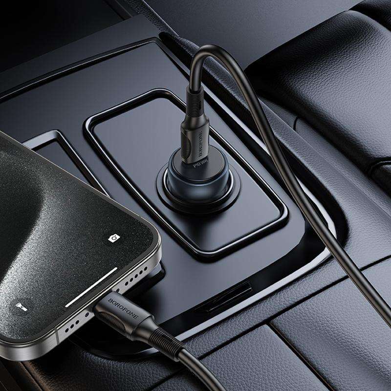 BOROFONE BZ32 Fresh PD30W Type-C Car Charger(Gold)