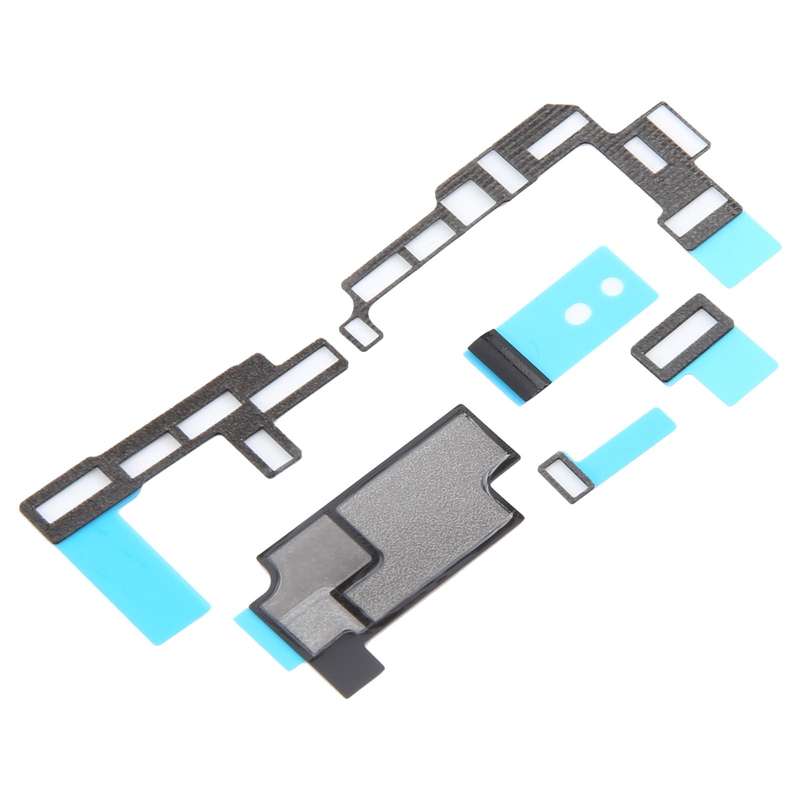 For iPhone 16 Plus 10sets Mainboard Heat Sink Sticker + FPC Sponge Foam Pads