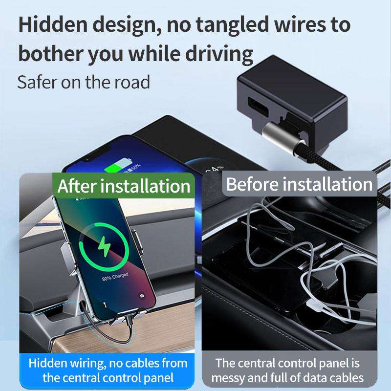 DC12-24V Car OBD Charger(Black)