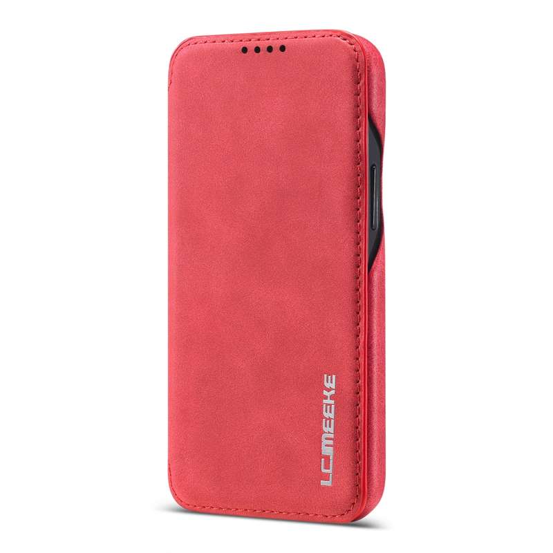 For iPhone 12 mini LC.IMEEKE Hon Ancient Series Horizontal Flip Leather Case with Holder & Card Slot