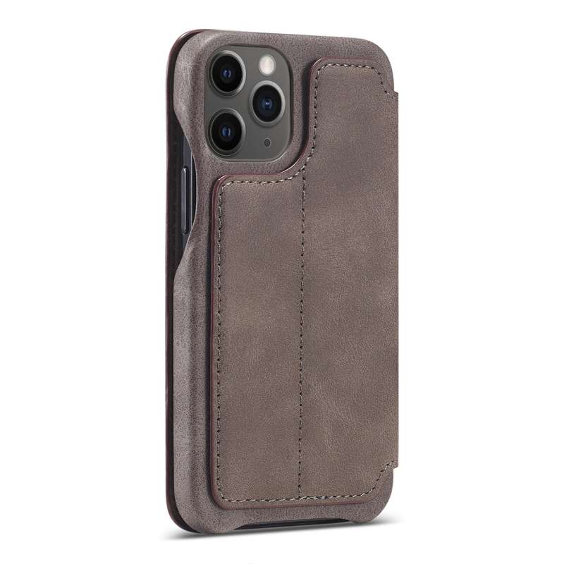 For iPhone 12 mini LC.IMEEKE Hon Ancient Series Horizontal Flip Leather Case with Holder & Card Slot