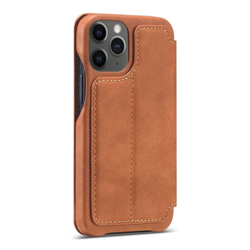 For iPhone 12 mini LC.IMEEKE Hon Ancient Series Horizontal Flip Leather Case with Holder & Card Slot