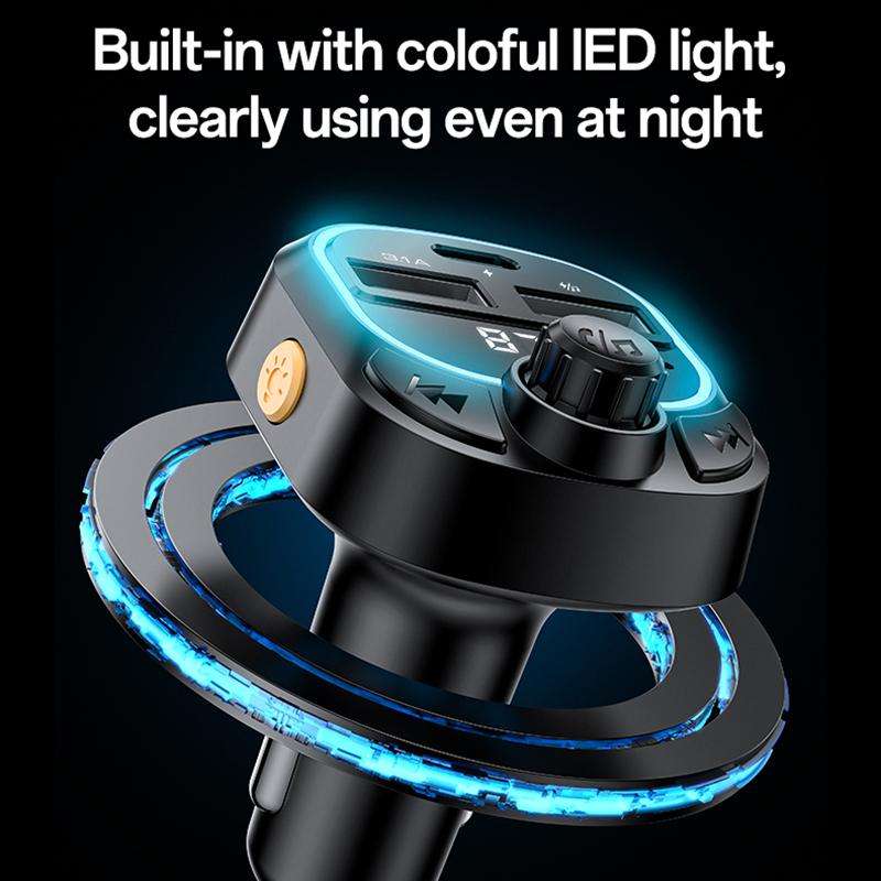 Yesido Y70 Car Bluetooth FM Transmitter(Black)