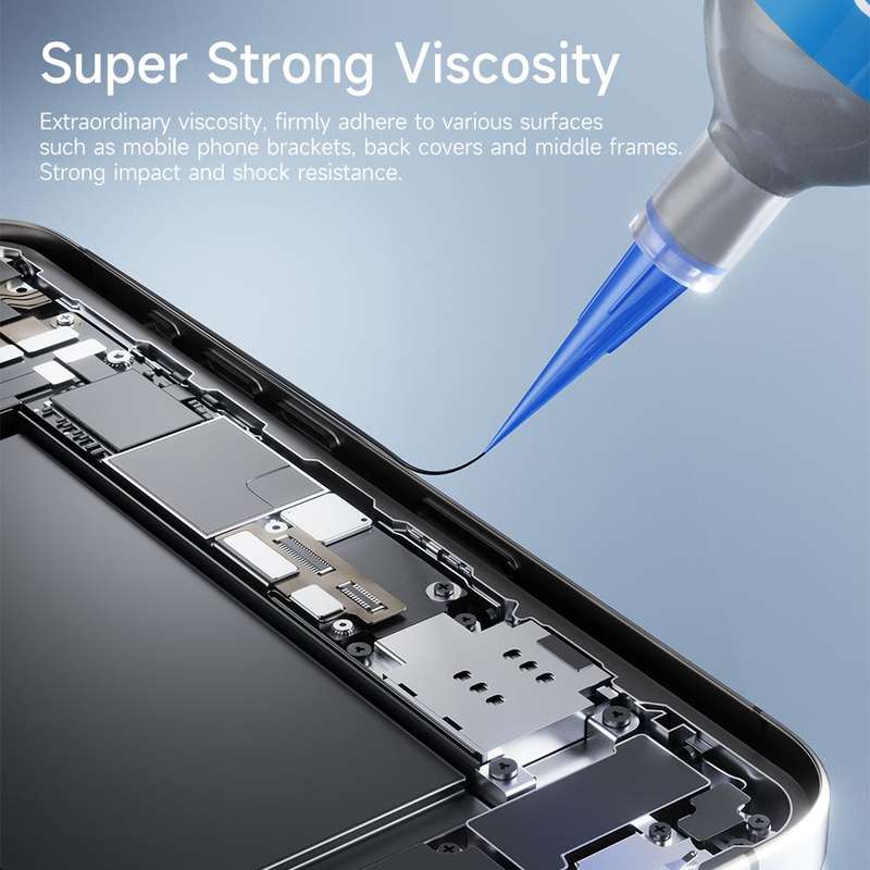 JCID Tough Process Adhesive, Capacity:10ml(Transparent)