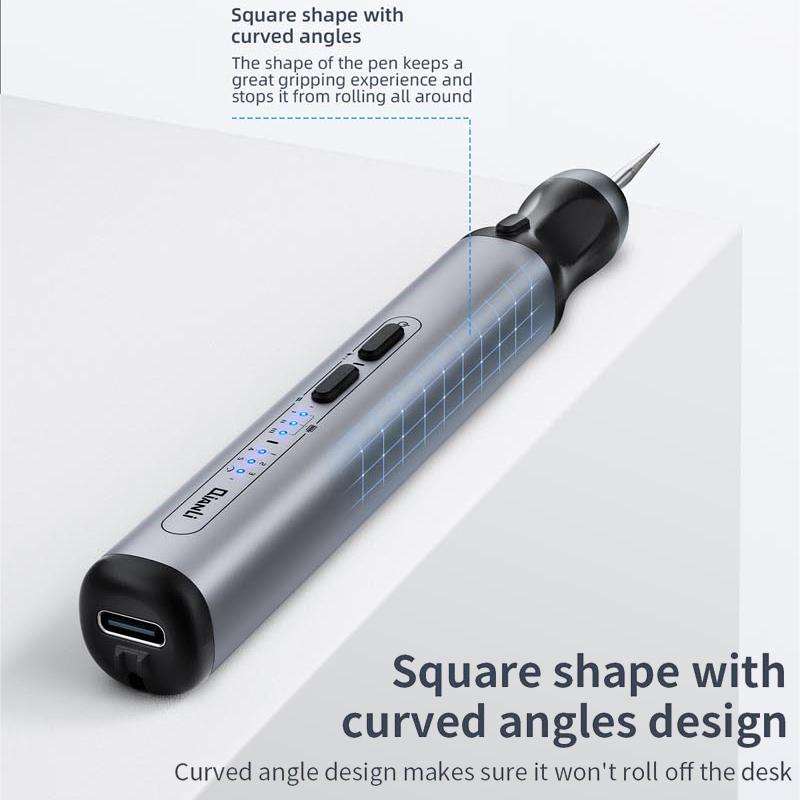 QianLi DM360 Mini Speed Adjustable Electric Grinding Polishing Pen with 7PCS Grinding Heads
