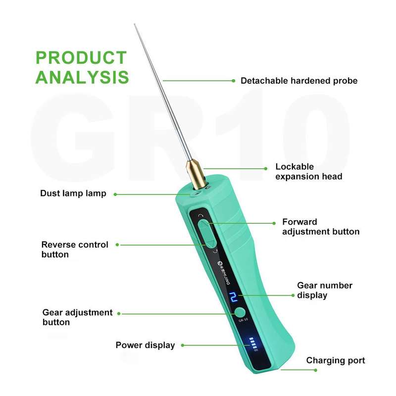 Mijing GR-10 Multifunctional Speed Adjustable OCA Electric Screen Glue Remover