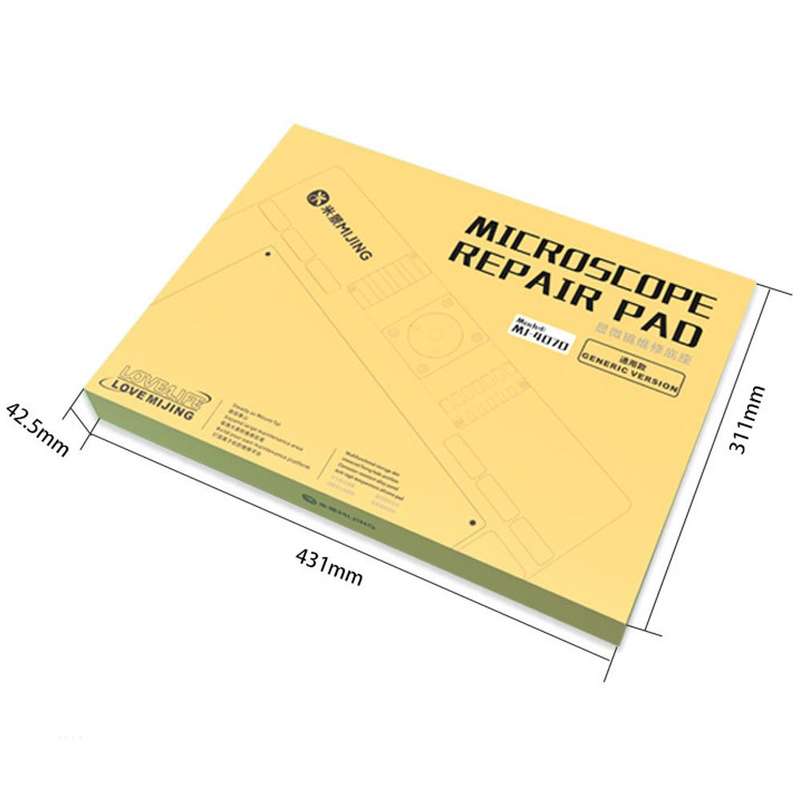 Mijing Fixed Rod Diameter 32mm Universal Microscope Aluminum Alloy Big Base, Mold:MJ-4030