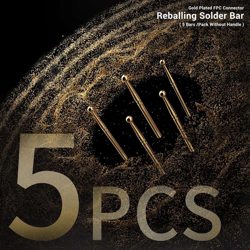 2uul SC96 Gold Plated FPC Connector Reballing Solder Bar