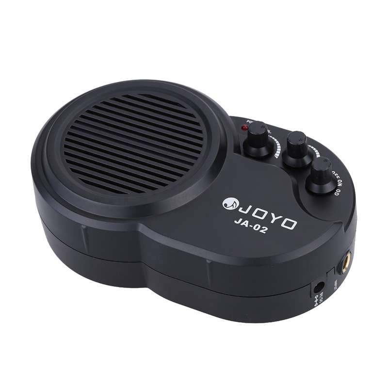 JOYO JA-02 3W Guitar Amplifier Mini Electric Guitar Amp Amplifier Speaker with Volume Tone Distortio