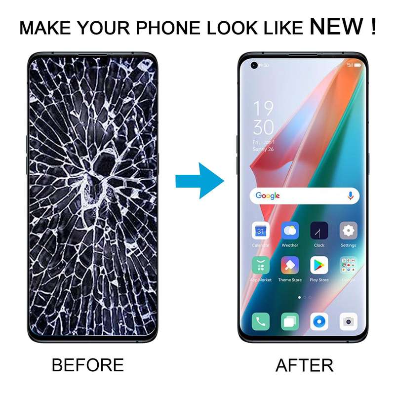 For OPPO Find X3 Pro OLED LCD Screen with Digitizer Full Assembly with Fingerprint Identification