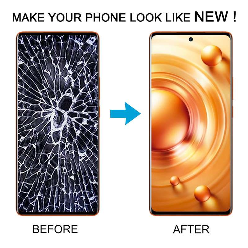 For vivo X80 V2183A V2144 OLED LCD Screen with Digitizer Full Assembly with Fingerprint Identificati