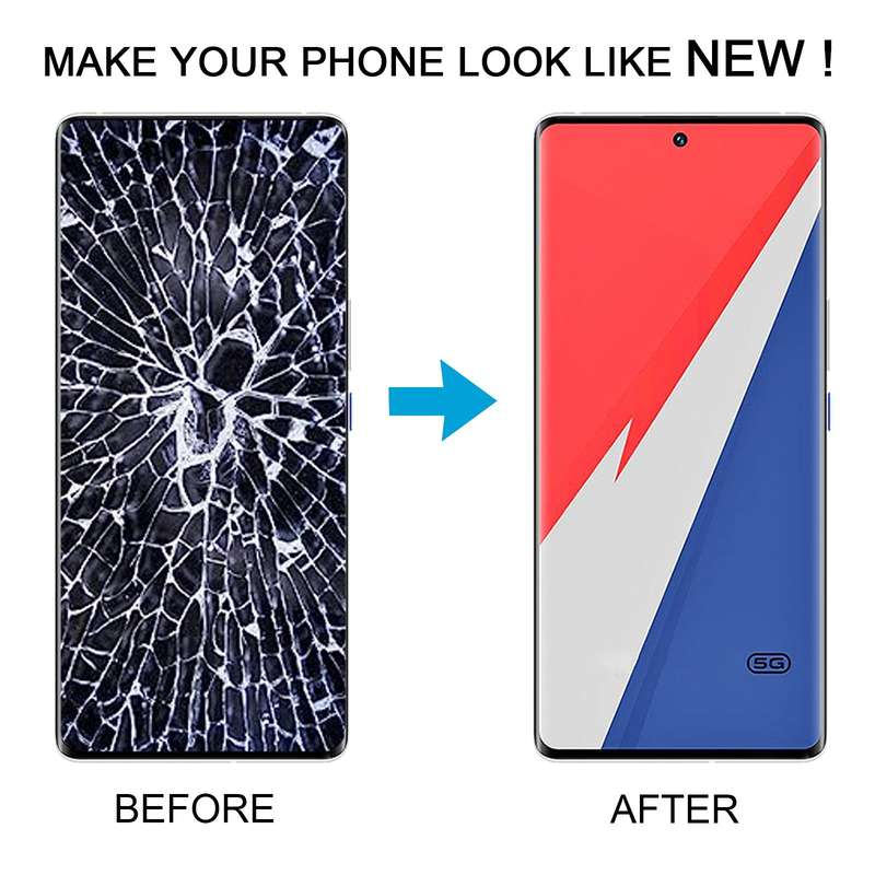 For vivo iQOO 9 Pro OLED LCD Screen with Digitizer Full Assembly with Fingerprint Identification
