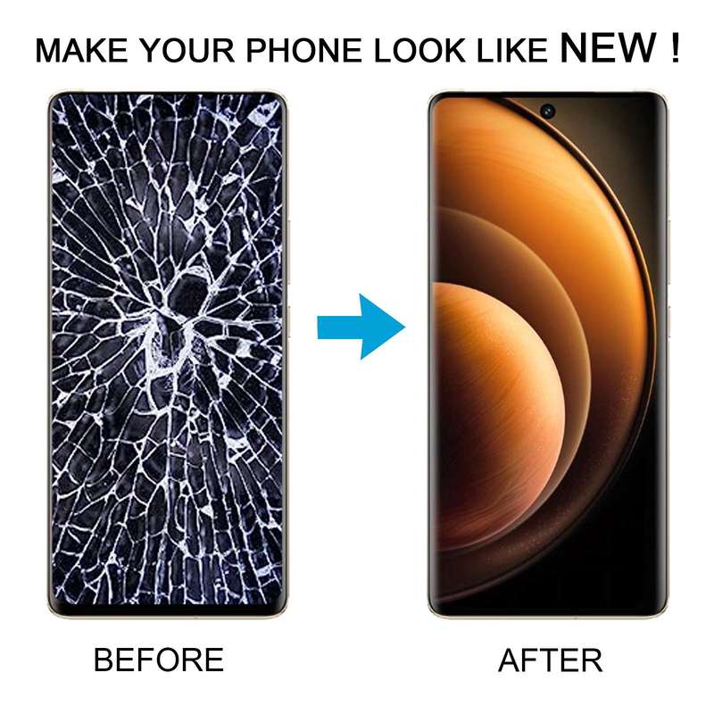 For vivo X100 OLED LCD Screen with Digitizer Full Assembly with Fingerprint Identification