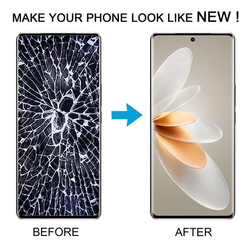 For vivo S16 OLED LCD Screen with Digitizer Full Assembly with Fingerprint Identification