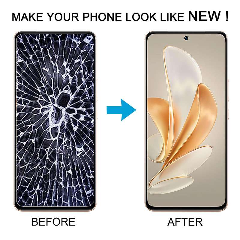 For vivo S17e OLED LCD Screen with Digitizer Full Assembly with Fingerprint Identification