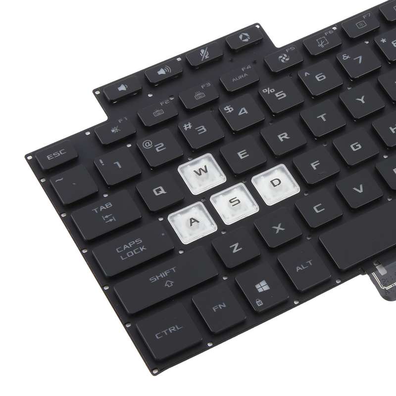 US Version Backlit Laptop Keyboard for Asus TUF Air Air FX516 FX516P FX516PR FX516PM FA516(Black)