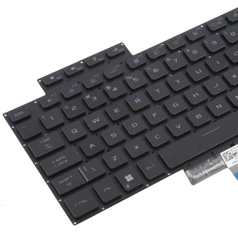 US Version Backlit Laptop Keyboard for Asus Zephyrus ROG 16 G16 GA503 15 GU603 GU603H(Black)
